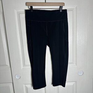 Sweaty Betty Women's XL Black Stretch Multi Sport Zero Gravity Crop Leggings